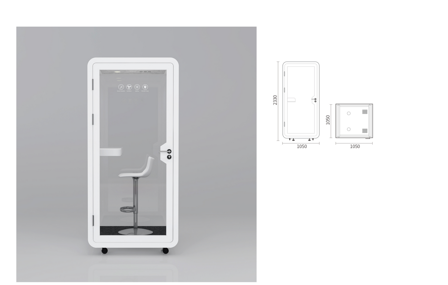 Phone Booth Silentbox Solo/Solo light