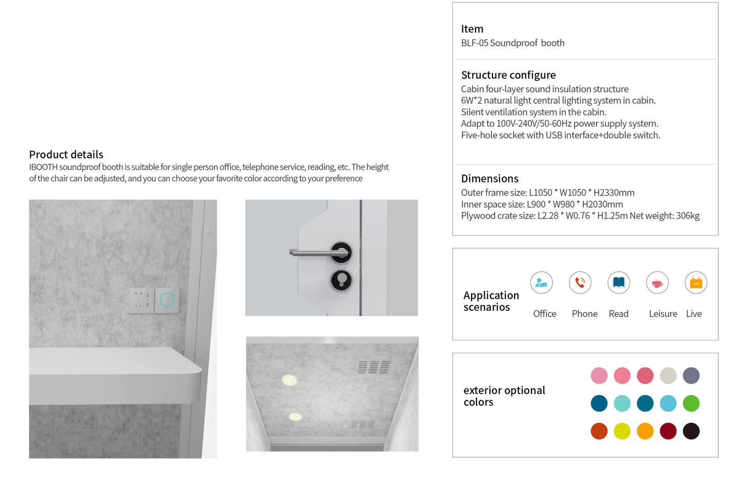 Phone Booth Silentbox Solo/Solo light