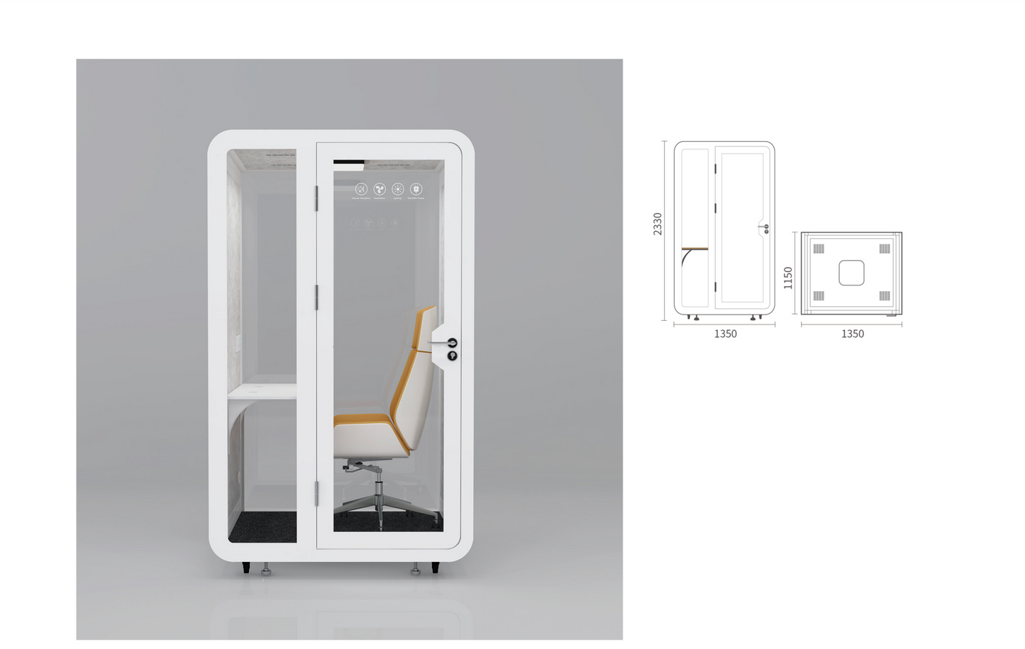 Silentbox WorkPod / Silent Booth (S)