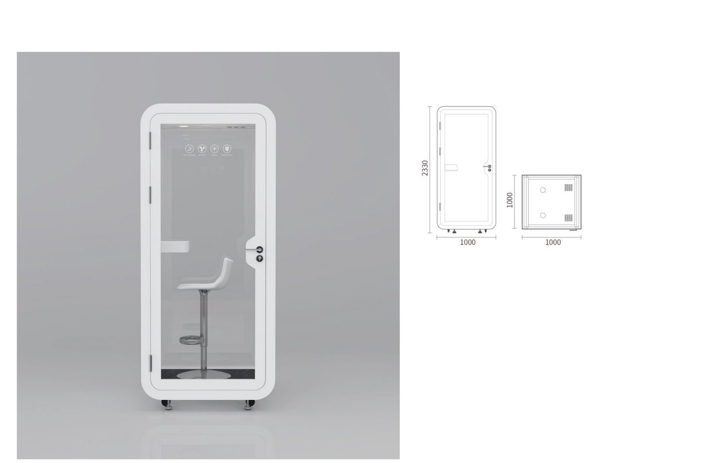 Phone Booth Silentbox Solo/Solo light